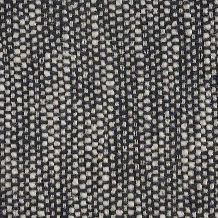 Pillows>Kirklands Home Two-Tone Navy Woven Accent Pillow