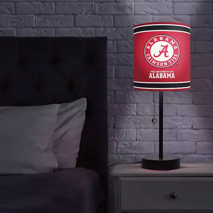 Kirklands Home University of Alabama Charging Table Lamp Red Best