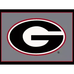 Kirklands Home University of Georgia Area Rug, 4x6 New