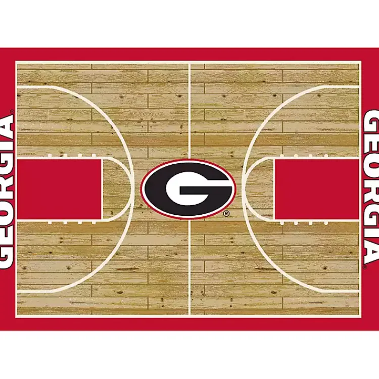 Kirklands Home University of Georgia Courtside Area Rug, 4x6 Discount