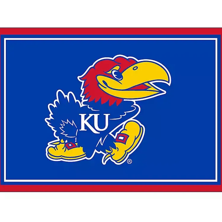 Kirklands Home University of Kansas Area Rug, 3x4