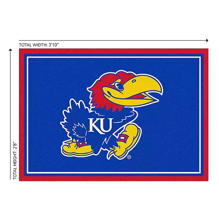 Kirklands Home University of Kansas Area Rug, 3x4