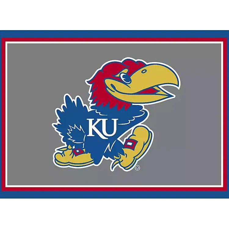 Kirklands Home University of Kansas Area Rug, 4x6 Online