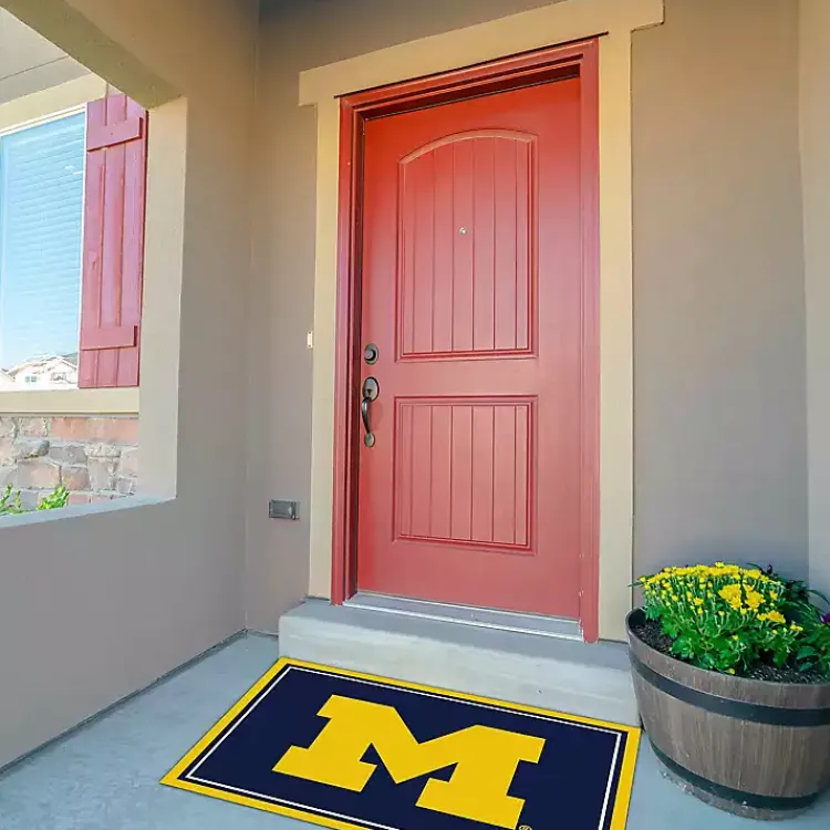 Kirklands Home University of Michigan Area Rug, 3x4 Discount