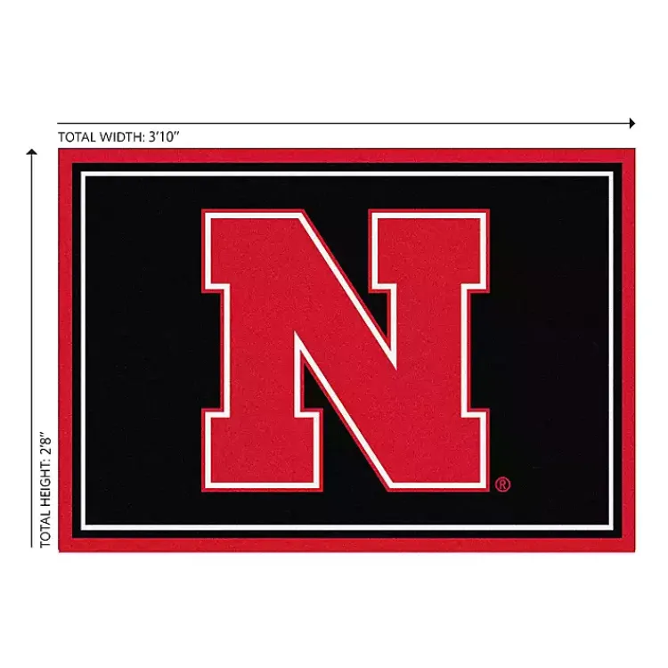 Kirklands Home University of Nebraska Area Rug, 3x4 Discount