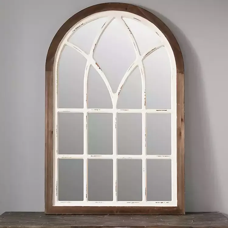Kirklands Home Vail Two-Tone Arch Wall Mirror Hot