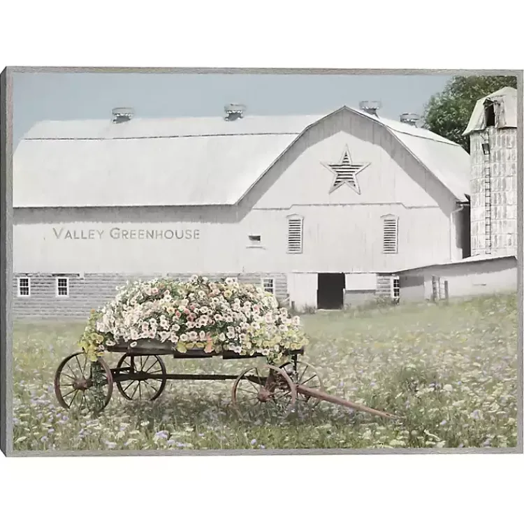 Kirklands Home Valley Greenhouse Framed Art Print Sale