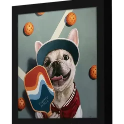 Kirklands Home Varsity Pickle Framed Art Print Multi Outlet