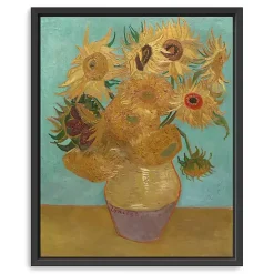 Kirklands Home Vase with Twelve Sunflowers Canvas Art Print Clearance