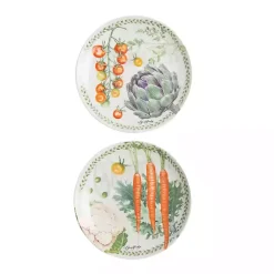 Kirklands Home Vegetable Garden Salad Plates, Set of 4 Multi Sale