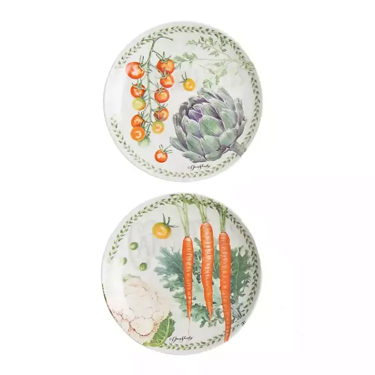 Kirklands Home Vegetable Garden Salad Plates, Set of 4 Multi Sale
