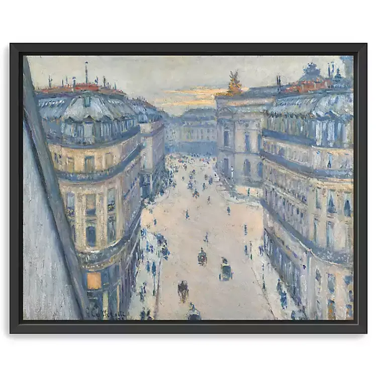 Kirklands Home View From Seventh Floor Framed Canvas Art Print Hot