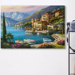 Kirklands Home Villa Bella Vista Canvas Art Print, 36x24 in. Multi Online