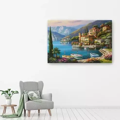 Kirklands Home Villa Bella Vista Canvas Art Print, 60x40 in. Hot