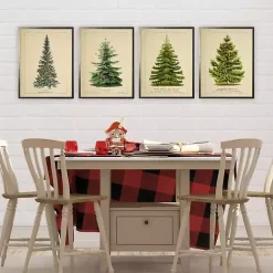 Christmas Art & Wall Decor>Kirklands Home Vintage Balsam Tree Framed Art Print