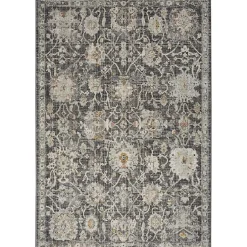 Kirklands Home Vintage Charcoal Oushak Area Rug, 5x7 Gray Online