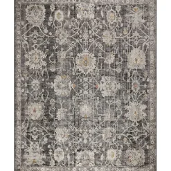 Kirklands Home Vintage Charcoal Oushak Area Rug, 8x10 Gray Clearance