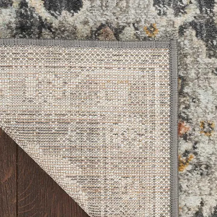 Kirklands Home Vintage Charcoal Oushak Area Rug, 8x10 Gray Clearance