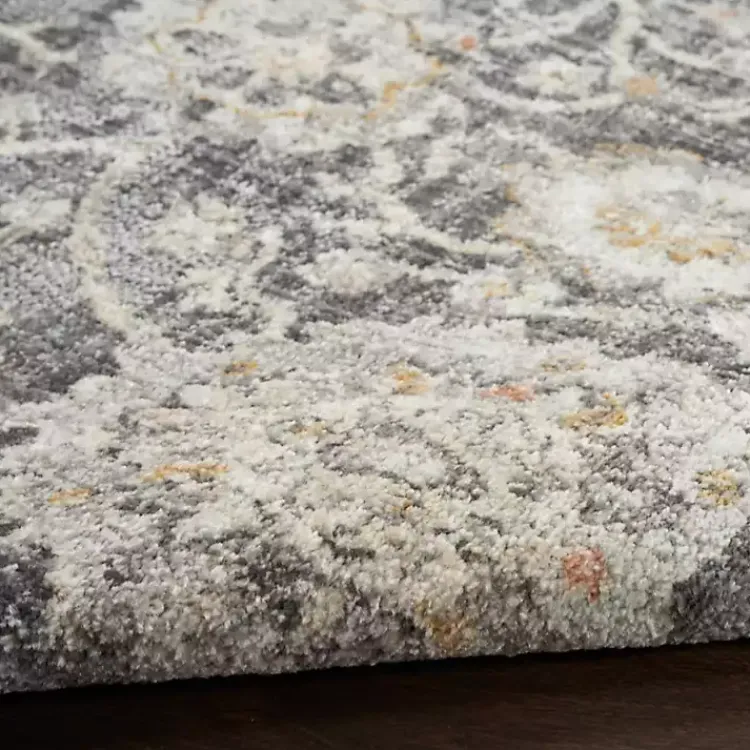 Kirklands Home Vintage Charcoal Oushak Area Rug, 8x10 Gray Clearance