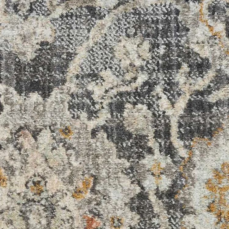 Kirklands Home Vintage Charcoal Oushak Area Rug, 8x10 Gray Clearance