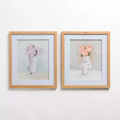 Kirklands Home Vintage Dainty Floral Framed Art Prints, Set of 2 Sale