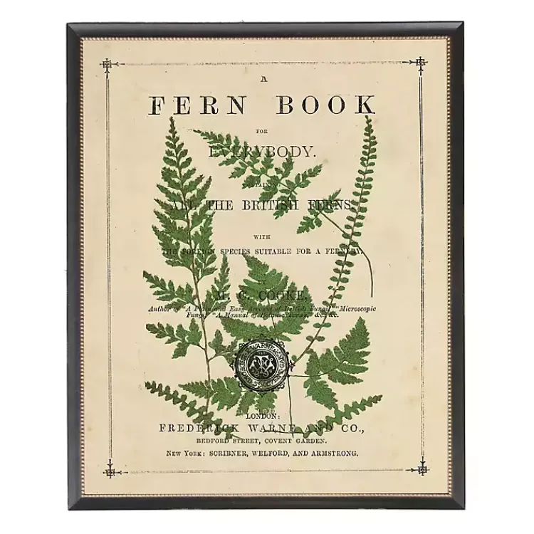 Kirklands Home Vintage Fern II Framed Art Print Multi Best