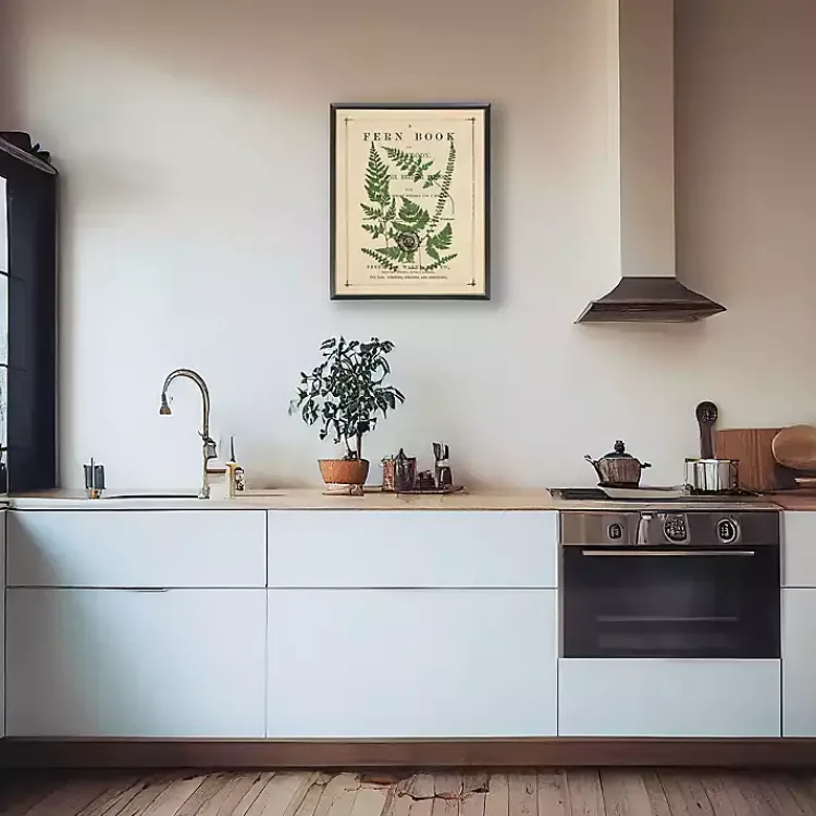 Kirklands Home Vintage Fern II Framed Art Print Multi Best