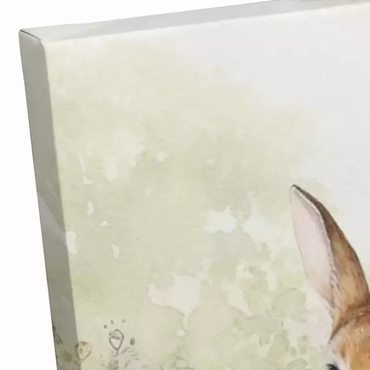 Easter Decorations>Kirklands Home Vintage Garden Bunny Canvas Art Print
