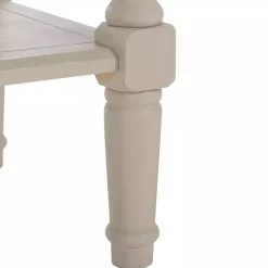 Kirklands Home Vintage 2-Drawer Samantha Console Table Gray Best