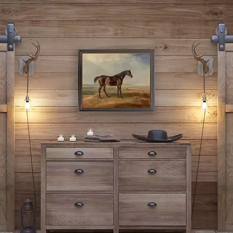 Kirklands Home Vintage Horse Framed Art Print Brown Online
