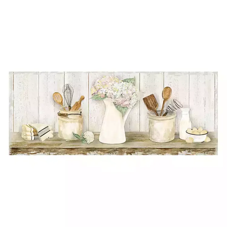 Kirklands Home Vintage Kitchen Panel Giclee Canvas Art Print Hot