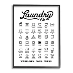 Kirklands Home Vintage Laundry Chart Framed Wall Plaque Online
