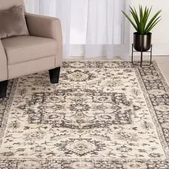 Kirklands Home Vintage Laur Area Rug, 5x7 New