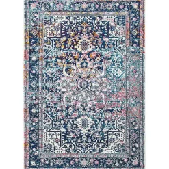Kirklands Home Vintage Persian Raylene Area Rug, 8x10 Multi