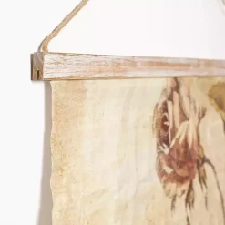 Kirklands Home Vintage Roses Hanging Tapestry Clearance