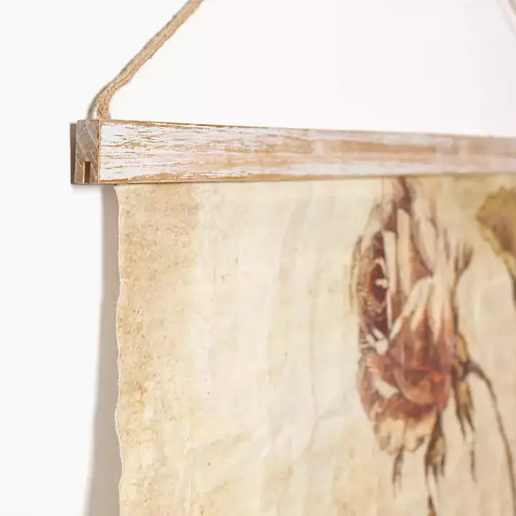 Kirklands Home Vintage Roses Hanging Tapestry Clearance