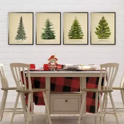 Christmas Art & Wall Decor>Kirklands Home Vintage Spruce Tree Framed Art Print
