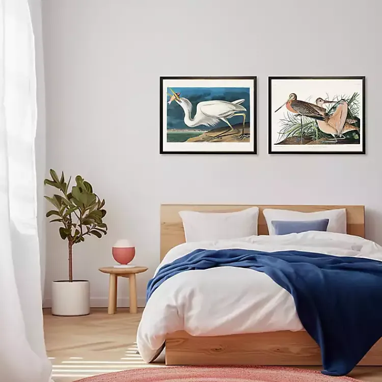 Kirklands Home Vintage White Pelican With Fish Framed Art Print Online