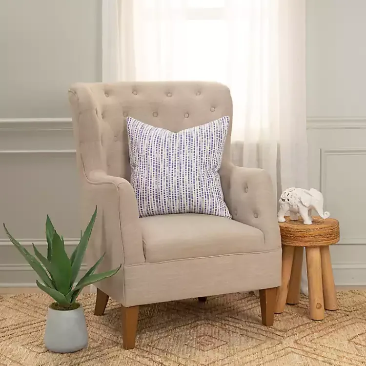 Pillows>Kirklands Home Violet Dash Print Throw Pillow