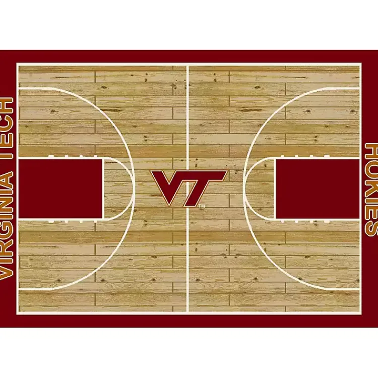 Kirklands Home Virginia Tech Courtside Area Rug, 4x6