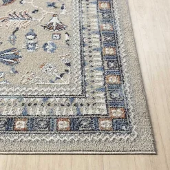 Kirklands Home Vista Blue Beige Area Rug, 5x7
