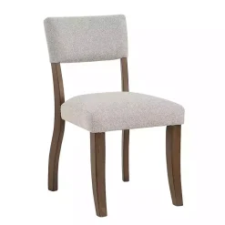 Kirklands Home Wade Upholstered Dining Chairs, Set of 2 Gray Hot