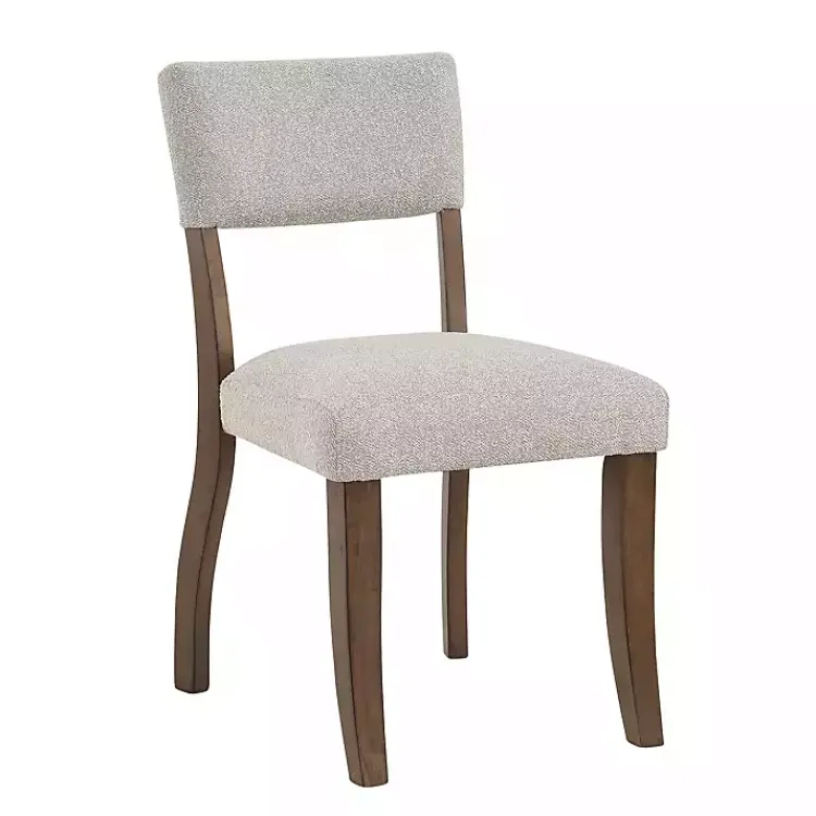 Kirklands Home Wade Upholstered Dining Chairs, Set of 2 Gray Hot