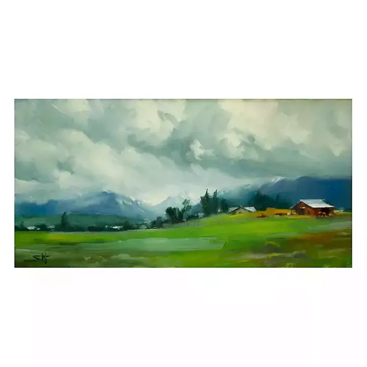 Kirklands Home Wallowa Valley Giclee Canvas Art Print Hot