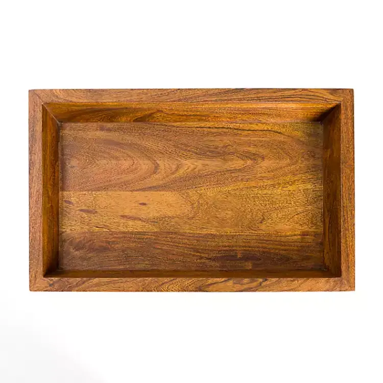 Kirklands Home Walnut Acacia Wood 2-pc. End Table Set Brown Online