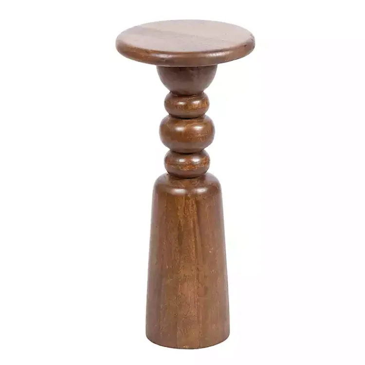 Kirklands Home Walnut Tirollo Accent Table Brown Online