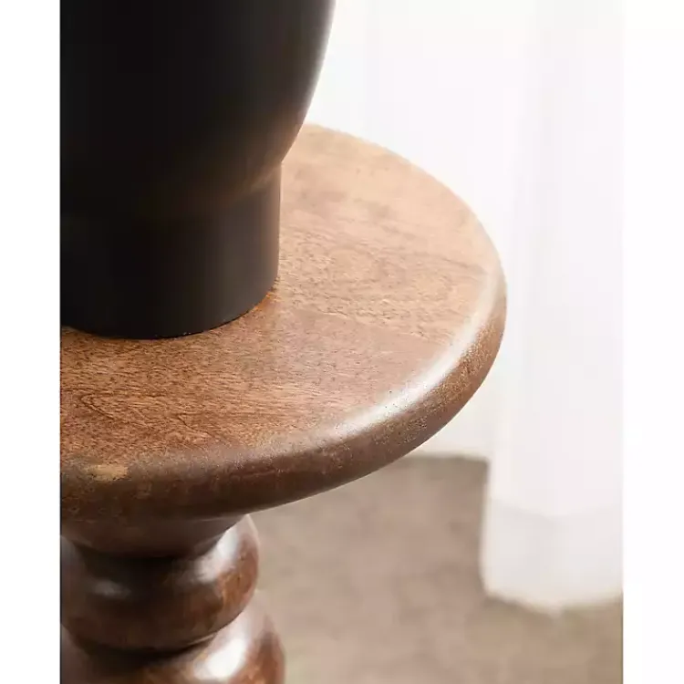 Kirklands Home Walnut Tirollo Accent Table Brown Online