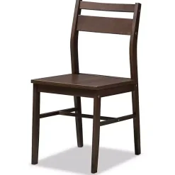 Kirklands Home Walnut Contemporary Wood 5-pc. Dining Set Outlet