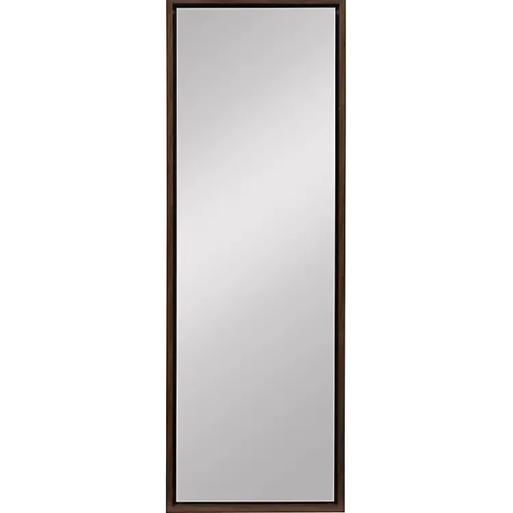 Kirklands Home Walnut Evans Wood Panel Wall Mirror Online