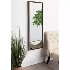 Kirklands Home Walnut Evans Wood Panel Wall Mirror Online